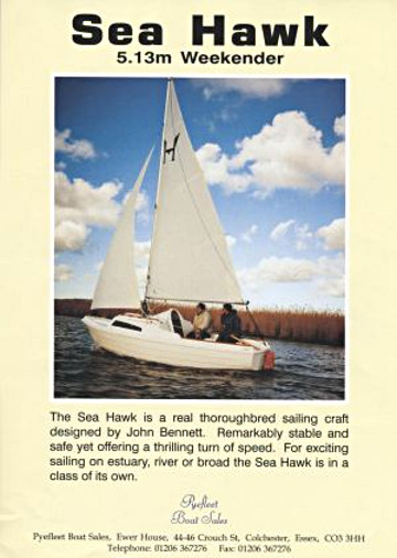 Pyefleet Boat Sales Handbill