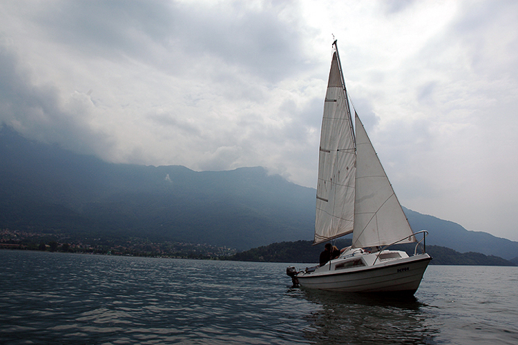 Drifting on Lake Como